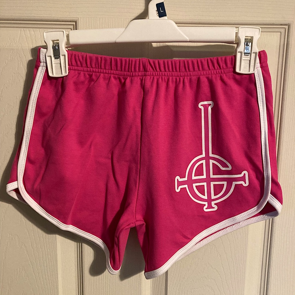 GHOST Hot Pink Dolphin Shorts, size L